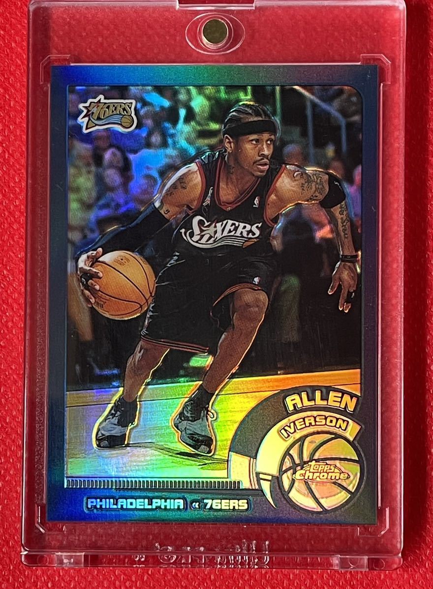 ALLEN IVERSON アレン アイバーソン Topps社 2002-03 Topps Chrome