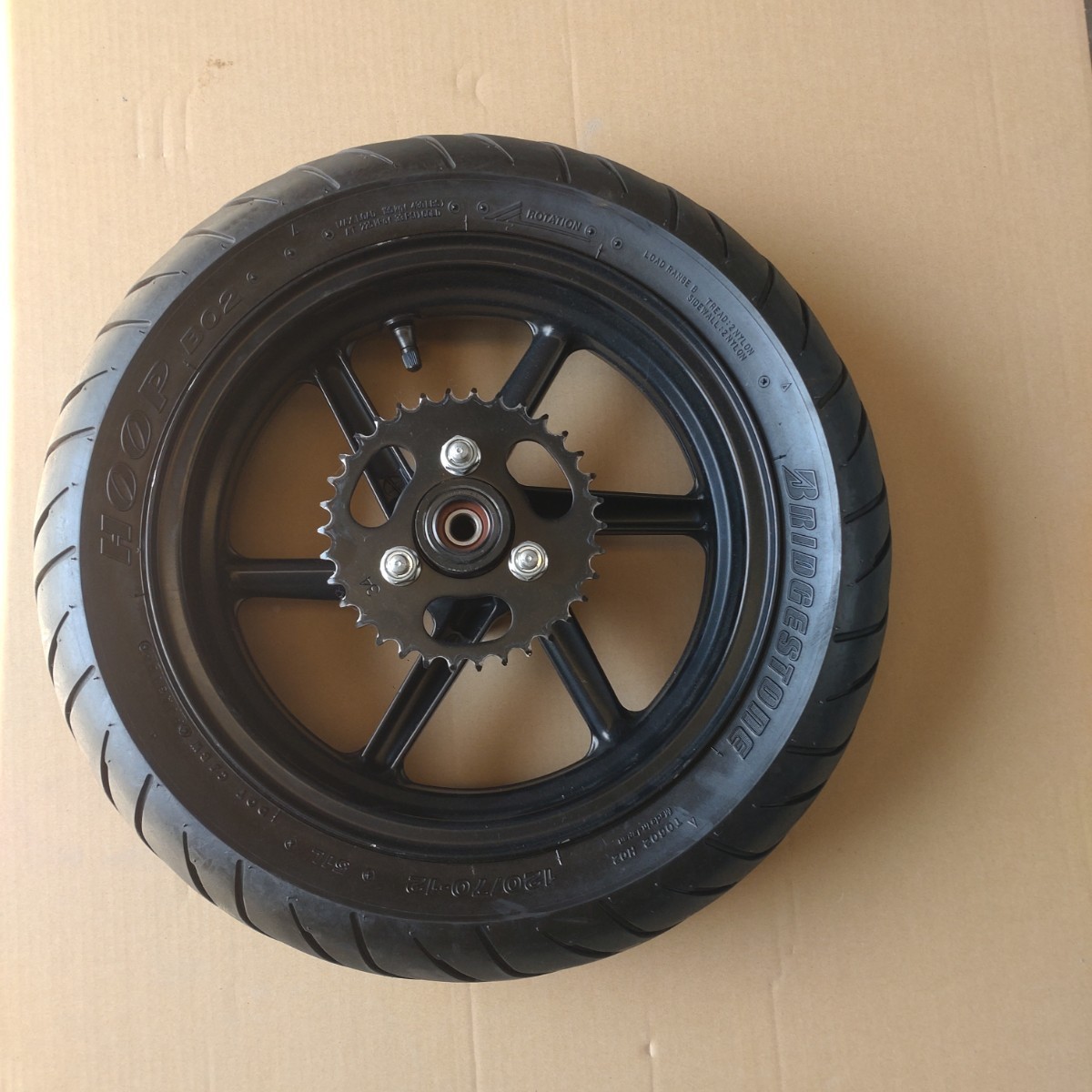 モンキー純正ホイール当時物 モンキー | ゴリラ ホイール 8インチ 車＆バイク - フロント 50A 0