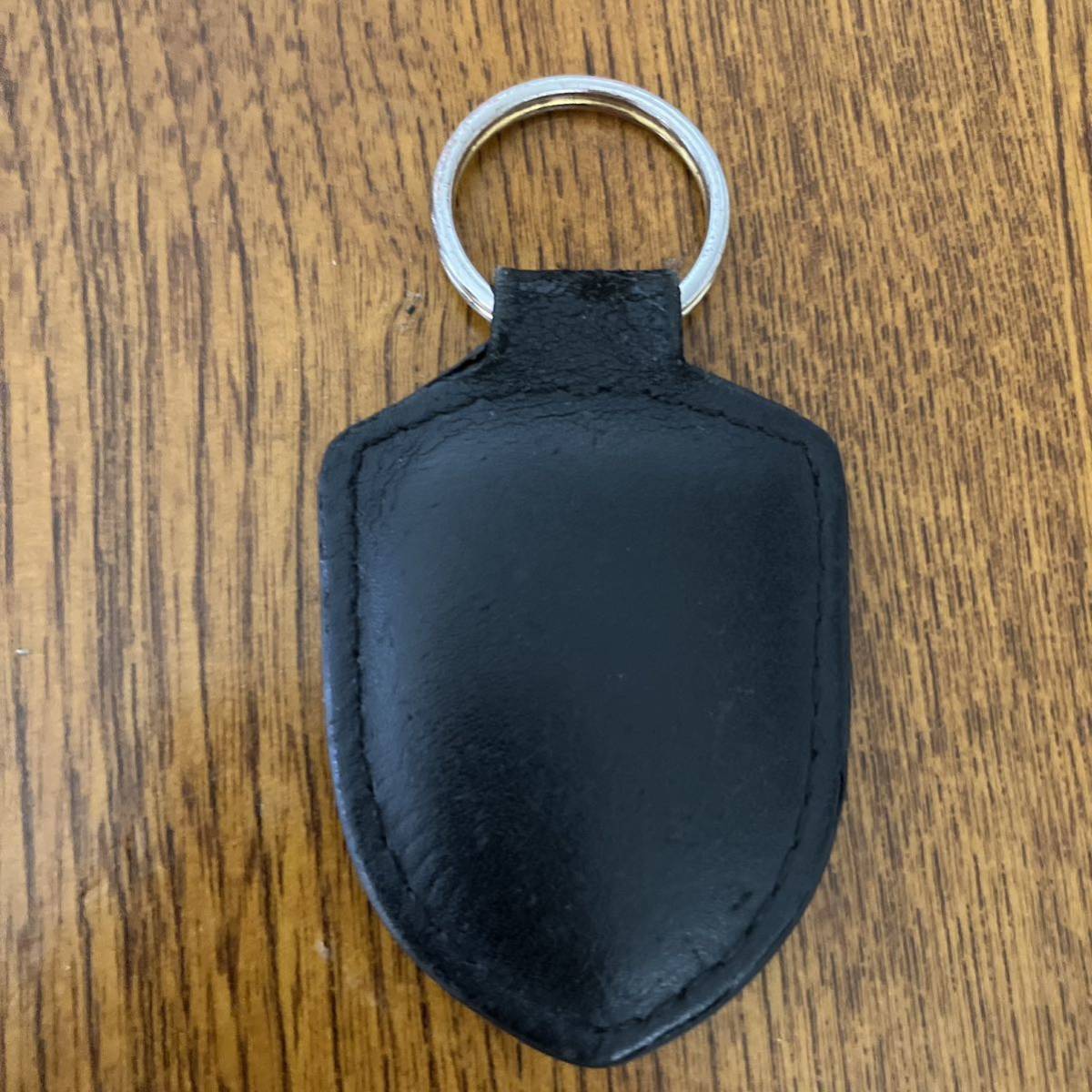 2点セット 純正 ポルシェ キーホルダー ブラック 中古品 スマートキー 