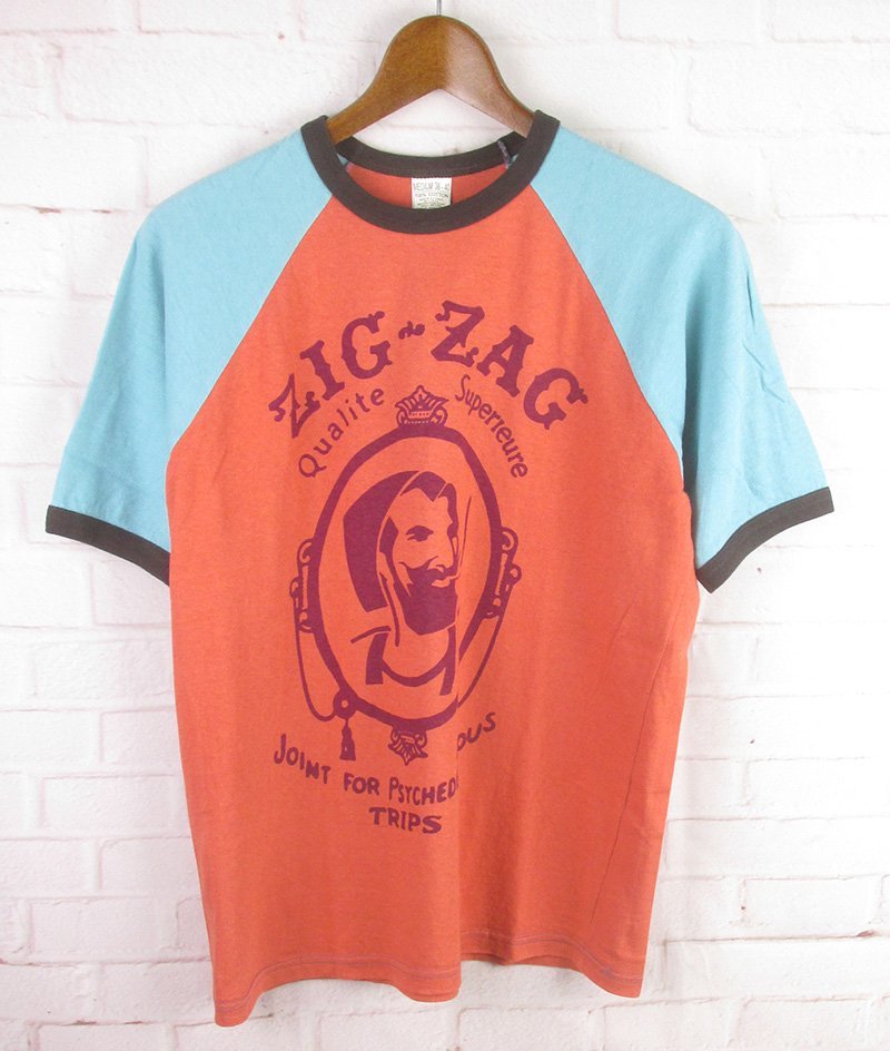 ST9541 BOOTLEGGERS ブートレガーズ ラグランTシャツ MEDIUM 美品（クリックポスト可）