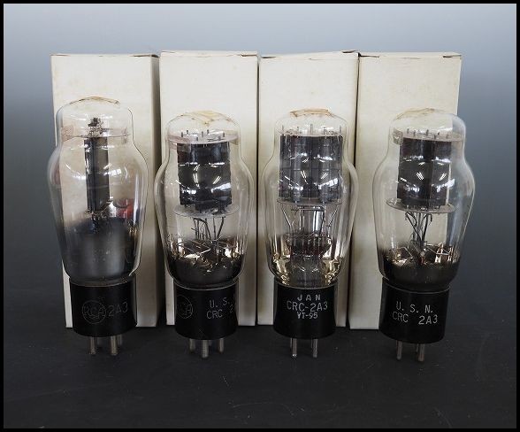 RCA 2A3 真空管 4本 RADIOTRON VACUUM TUBE VALVE 1614 RCA 2A3 真空管 4本 RADIOTRON VACUUM TUBE VALVE 1614