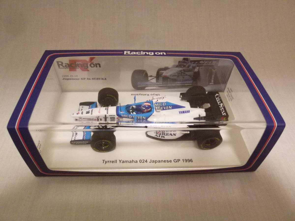 レーシングオン別注 Spark 1/43 ティレル・ヤマハ024 予約] スパーク 1/43 ティレル 024 No.18 ベルギーGP 1996 片山右京