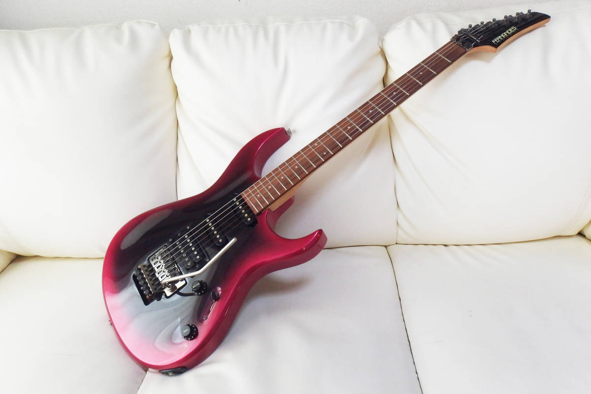 ◇FERNANDES FGZ-480 レッドメタリックバースト 整備済 良品 ご覧頂き