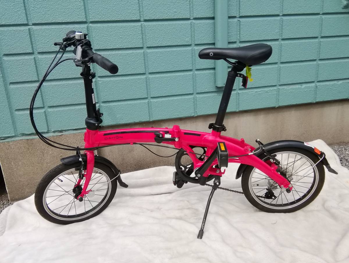 MTH8799◇DAHON ダホン 折り畳み自転車 Curve D7 7段変速 16インチ 