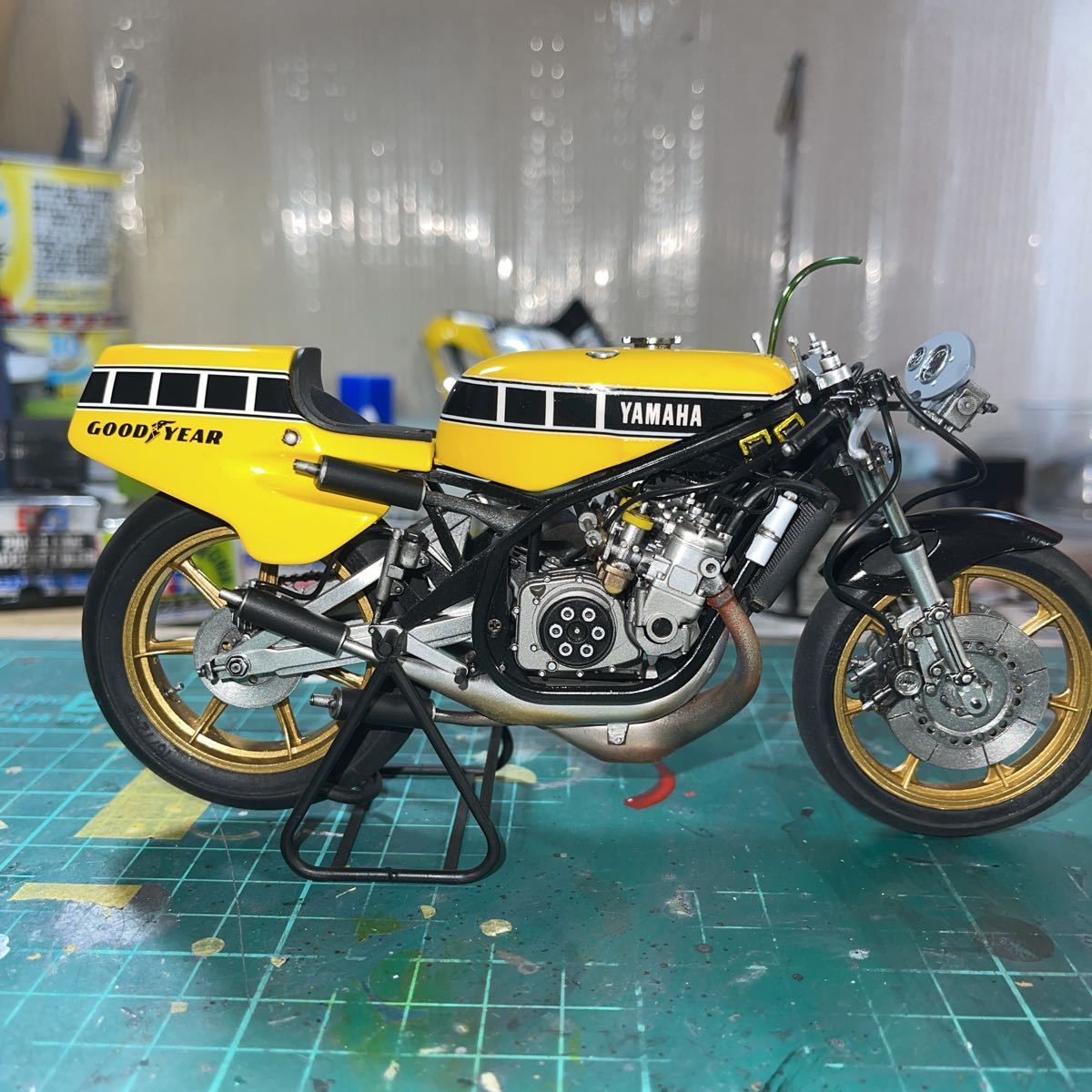 タミヤ 1/12 ヤマハYZR500 グランプリレーサー完成品(完成品)｜売買 