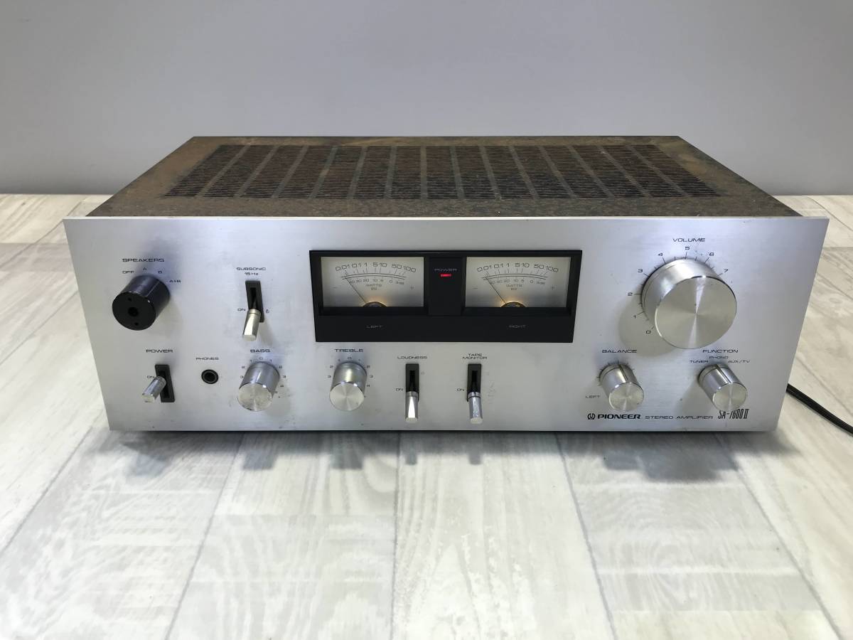 パイオニア プリメインアンプ A636 動作品 PIONEER A-636 プリメイン