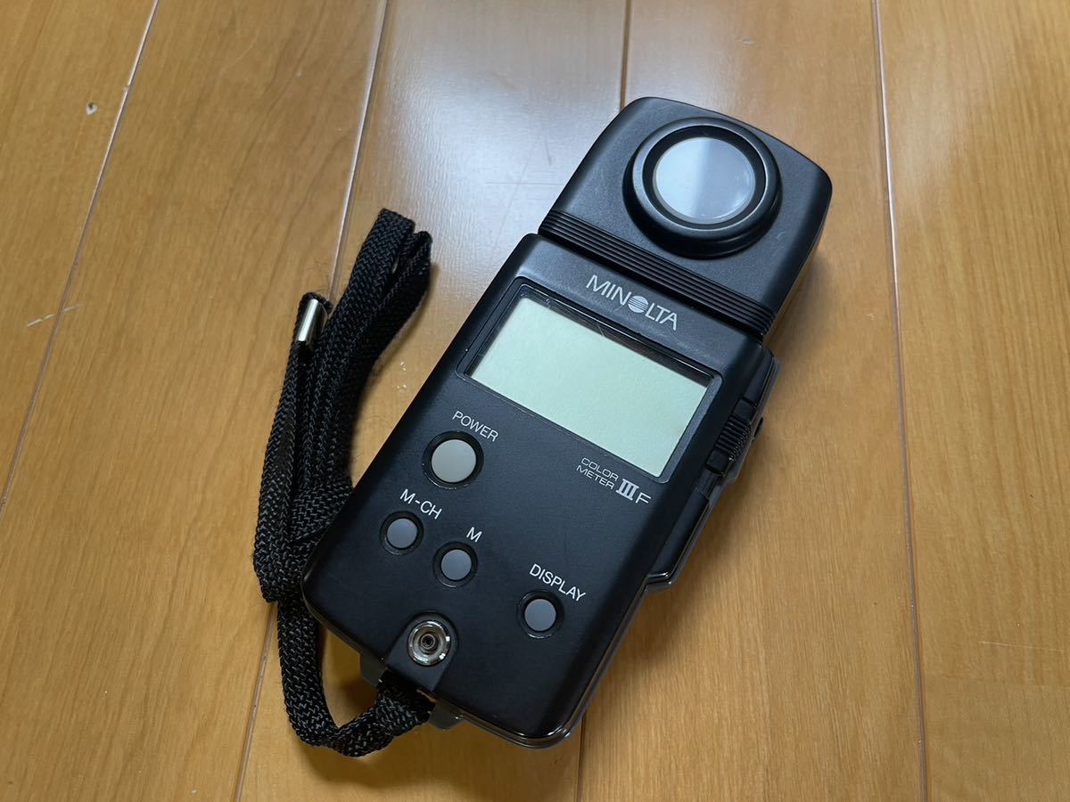 MINOLTA カラーメーターⅢ F MINOLTA F COLOR 1円～ その他 JSMK1316