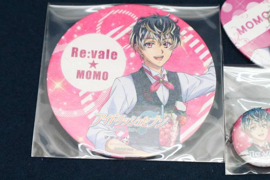☆美品 アイナナ マチ☆アソビCAFE 百 缶バッジ/コースターセット