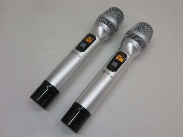 2本セット☆EIVOTOR ワイヤレスマイク Wireless Microphone