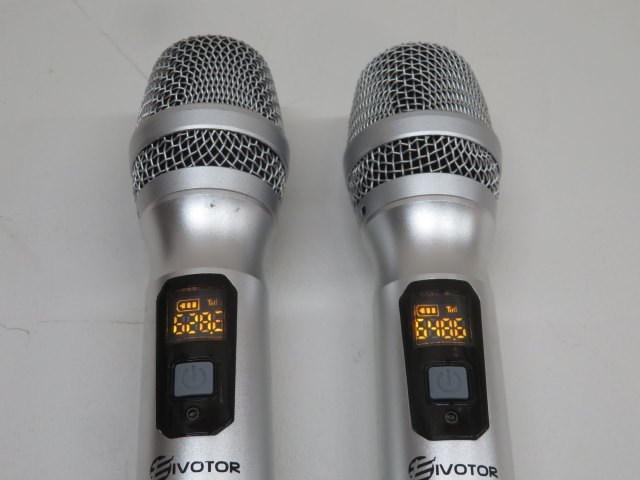 2本セット☆EIVOTOR ワイヤレスマイク Wireless Microphone