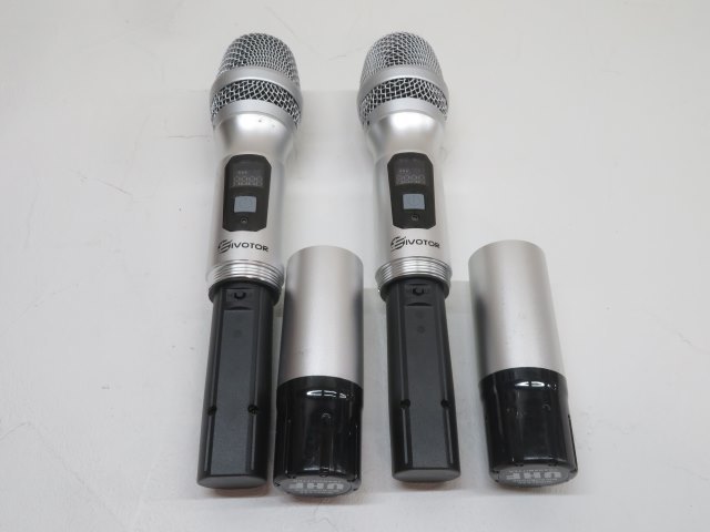 2本セット☆EIVOTOR ワイヤレスマイク Wireless Microphone