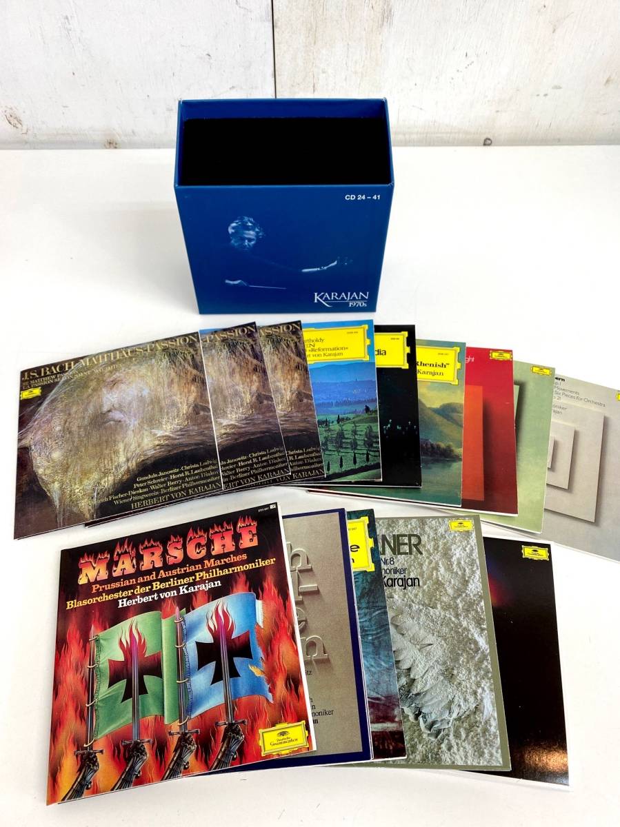 I2734/82CD-BOX/カラヤン 1970s ボックスCD 82枚組 Herbert von 