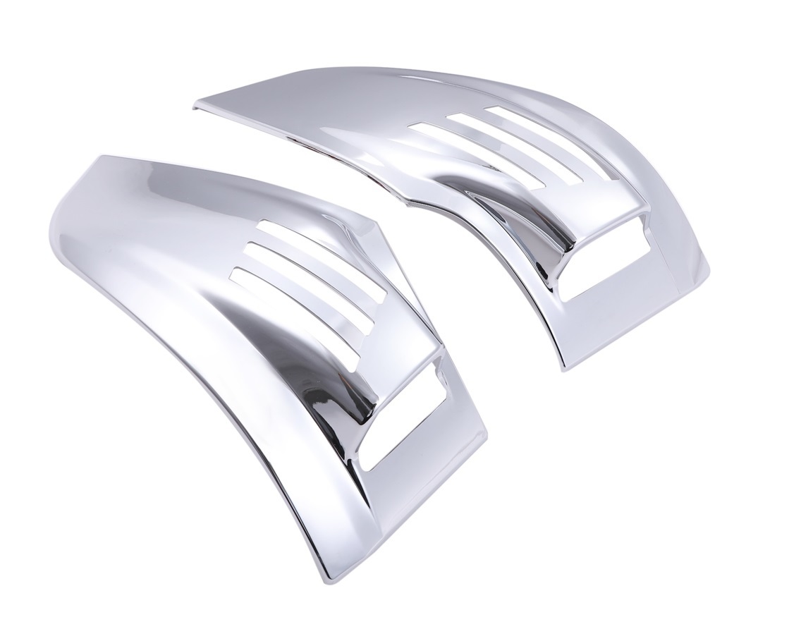 三菱 ふそう キャンター ウインカー レンズ カバー 左右セット クローム メッキ 標準 ワイド 2t ジェネレーションキャンター 社外品