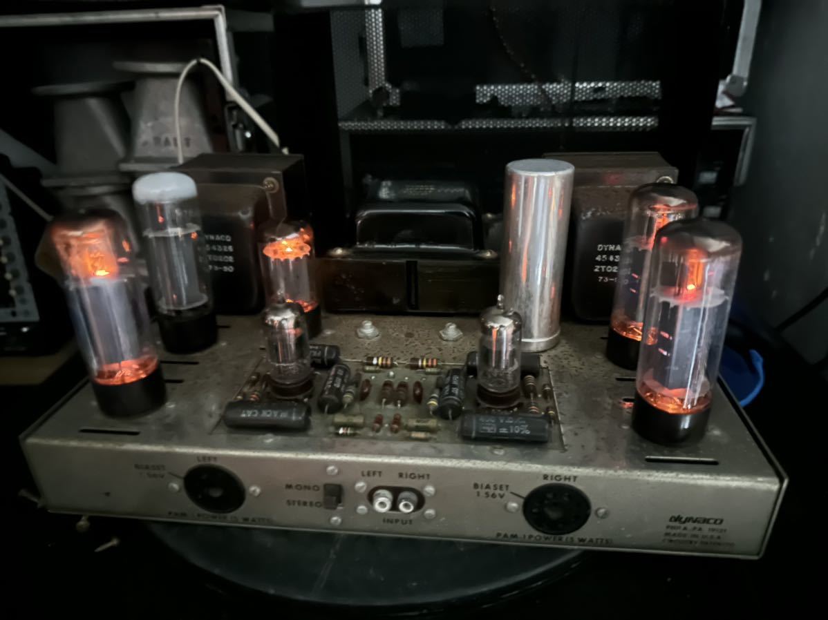 DYNACO/ダイナコ 真空管 管球式 ステレオパワーアンプ STEREO-70