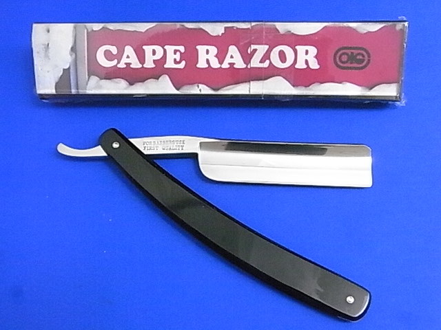未使用 Vintage 日本製 西洋剃刀 CAPE RAZOR 1000 TANIFUJI カミソリ