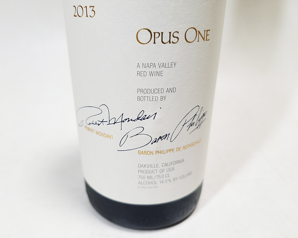 未開栓 赤ワイン オーパスワン 2013年 750ml OPUS ONE 古酒(アメリカ