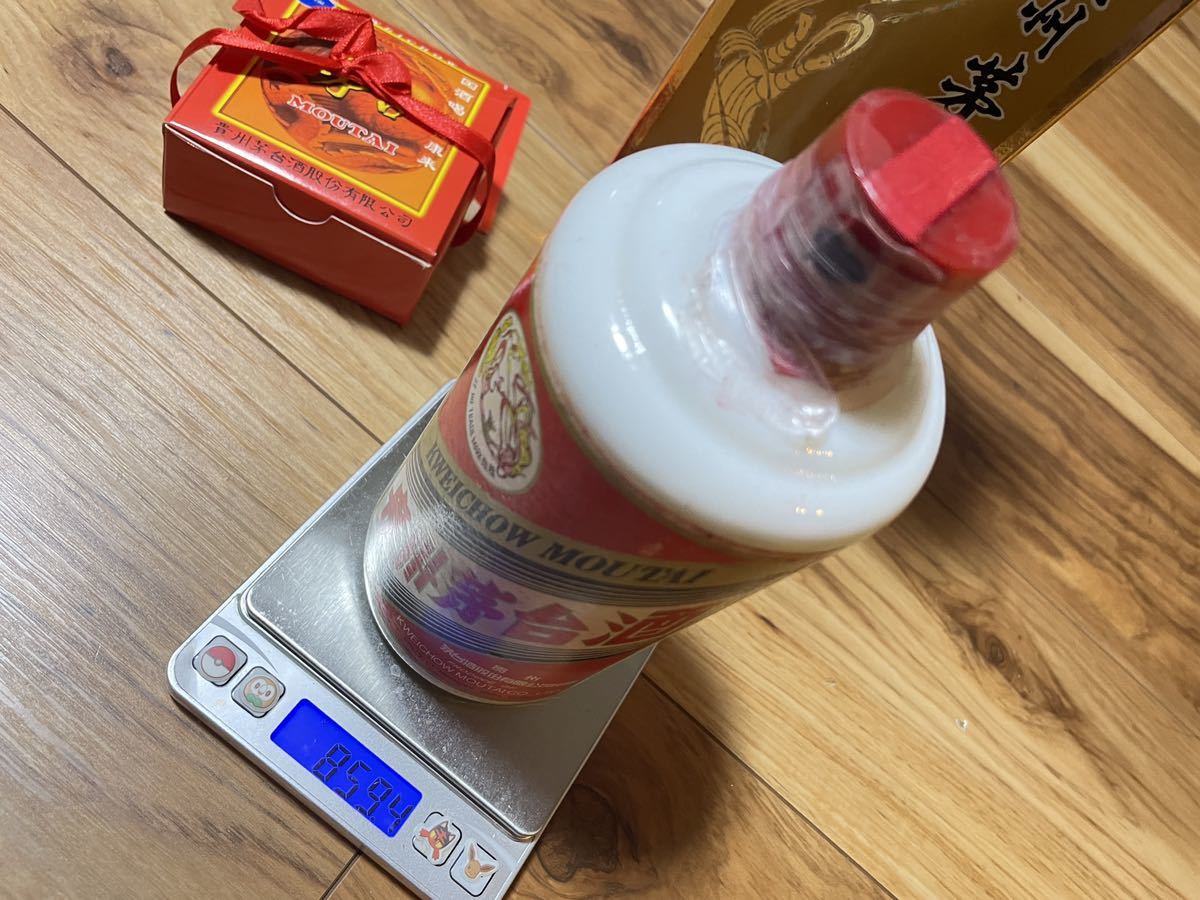最高級 中国酒 貴州 茅台酒 天女ラベル 2002年 マオタイ 53%