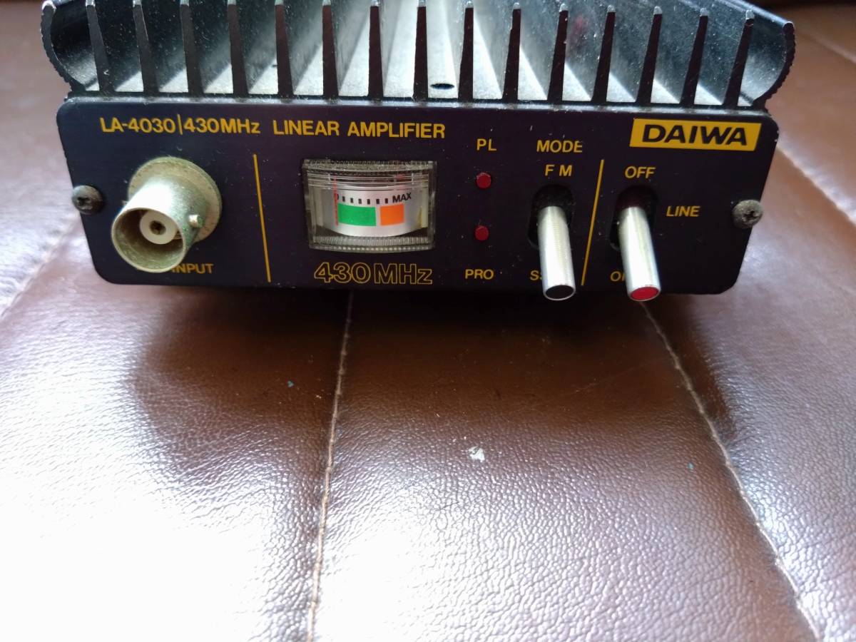 ●■DAIWA 　LA-4030 　430MHzリニアアンプ★●動作品＜送料込み＞自慢の逸品