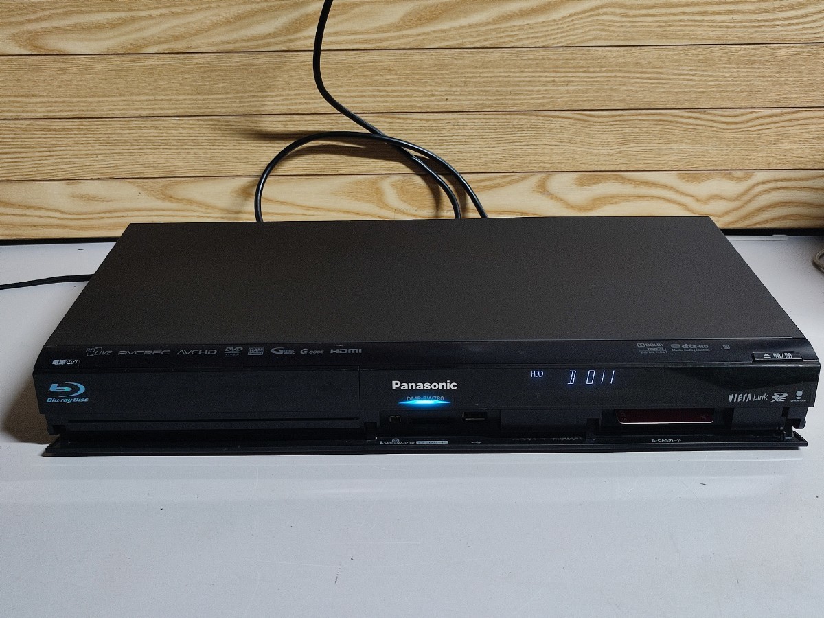 750GB☆Panasonic☆ DMR-BW780 ☆ブルーレイレコーダー （2番組同時