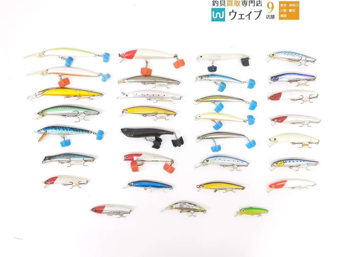 【大人気，高品質】 ダイワ ショアラインシャイナー デュエル ハードコア ヘビーシンキングミノー 70 等計31点セット(ミノー)｜売買されたオークション情報、yahooの商品情報をアーカイブ公開 - オークファン 海水
