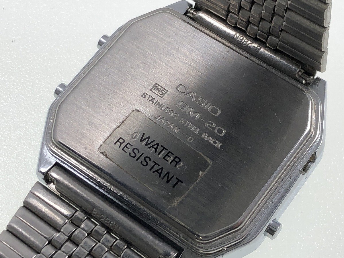 CASIO カシオ GAME WATCH ゲームウォッチ GM-20 インターセプター 