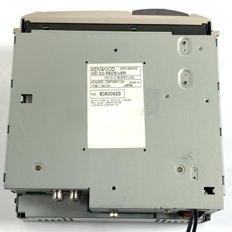 KENWOOD ケンウッド DPX-990MD カーステMD⁄CDレシーバー ○現状品