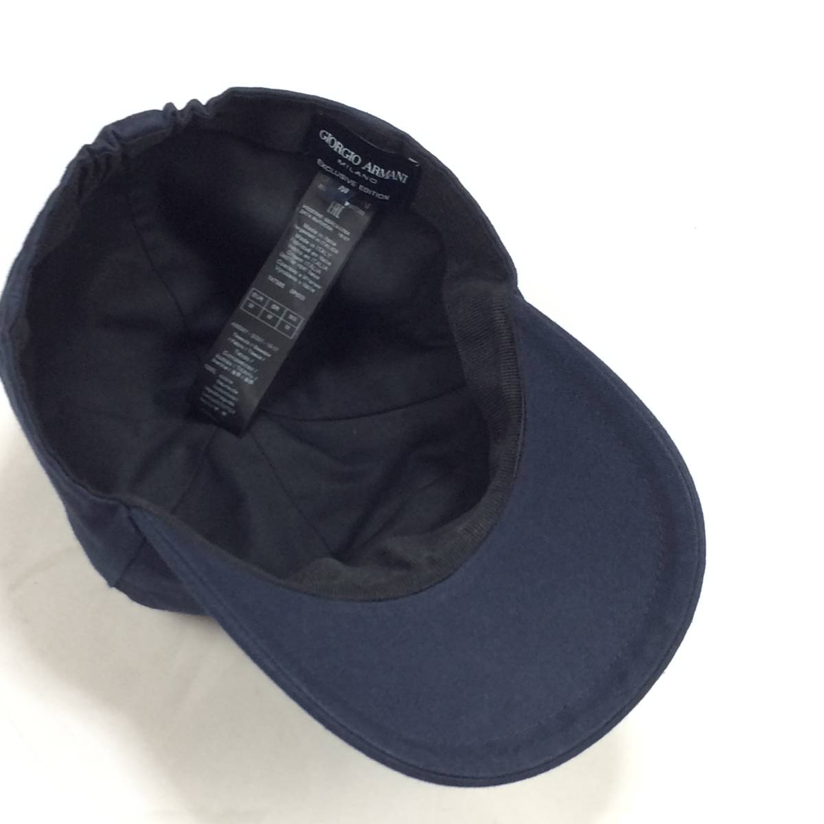 定価約7万円 GIORGIO ARMANI ジョルジオアルマーニ GAロゴ刺入り
