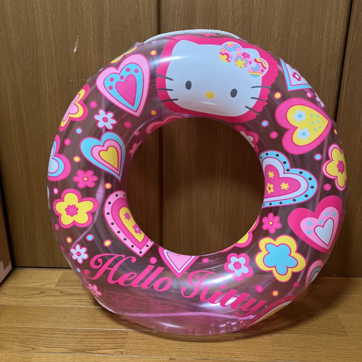 ハローキティ サンリオ 浮き輪 2002年 70㎝(浮き輪、浮き具)｜売買され