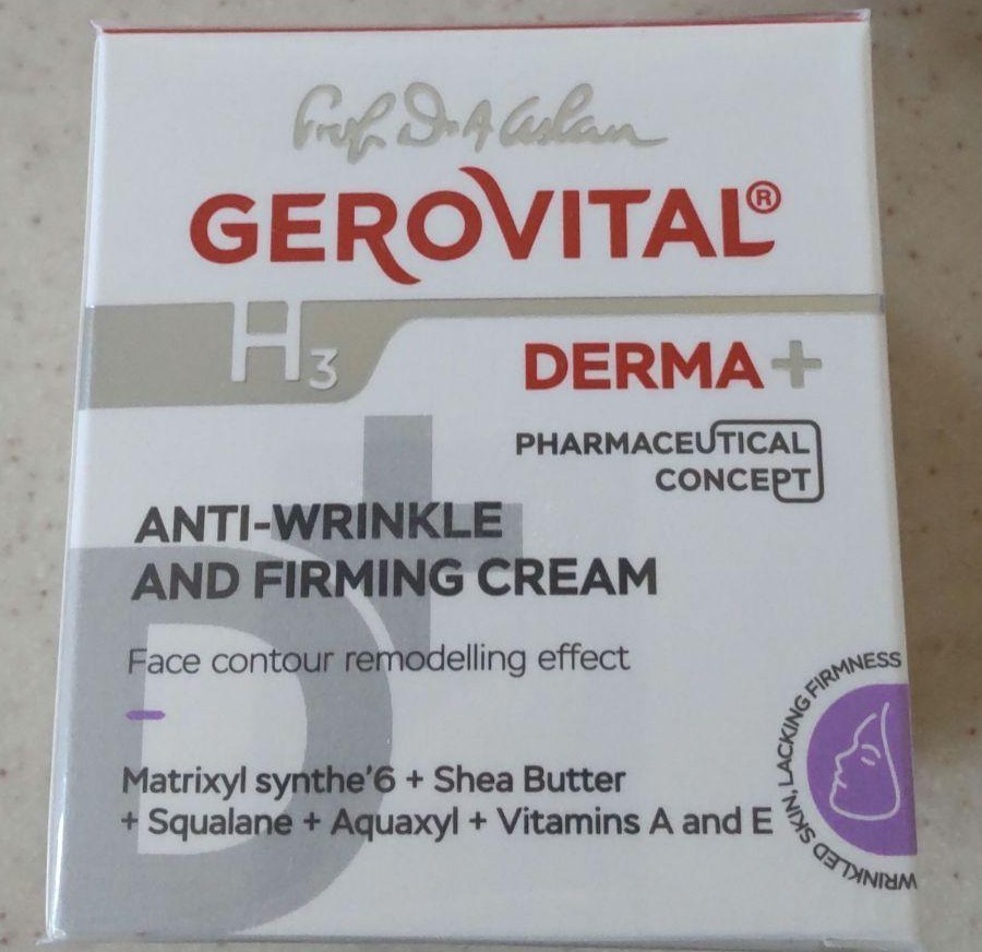 GEROVITALDERMA+ ジェロビタール アンチリンクル ファーミングクリーム 50ml
