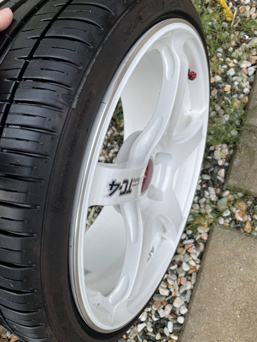 18インチ ④ ヨコハマADVANホイールTC-4 タイヤセット 18インチ8j+45 PCD114