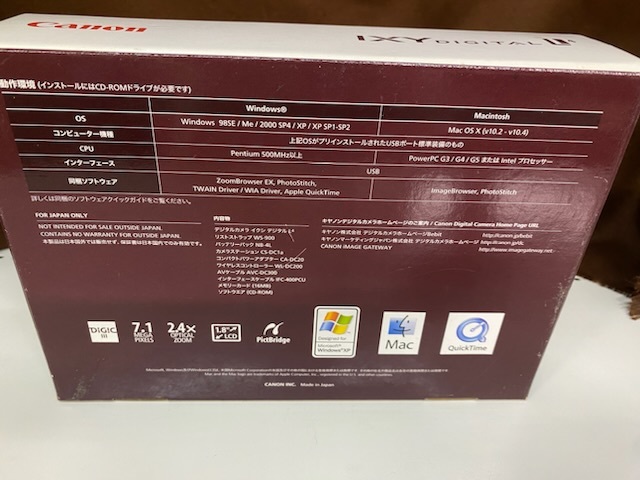 Canon IXY DIGITAL L4 動作未確認ジャンク 【公式通販】