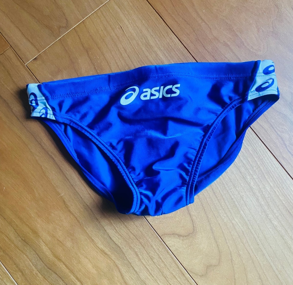 AMA93T アシックス ハイドロCD 競パン 競泳水着 Lサイズ！ブルー！新品！