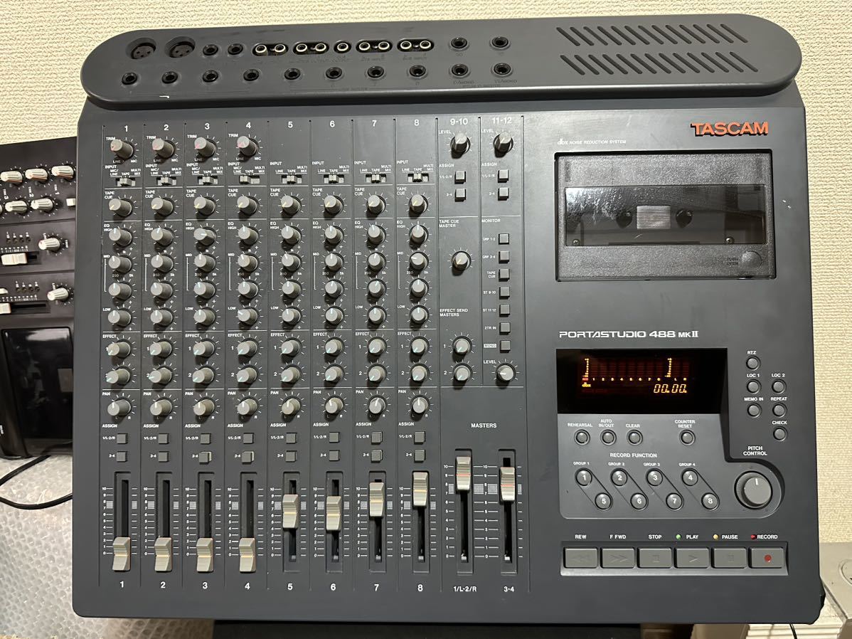 TASCAM PORTA05 マルチトラックレコーダー　動作品 TASCAM 488 MKII 整備動作品 マルチトラックレコーダー 0 TASCAM 整備