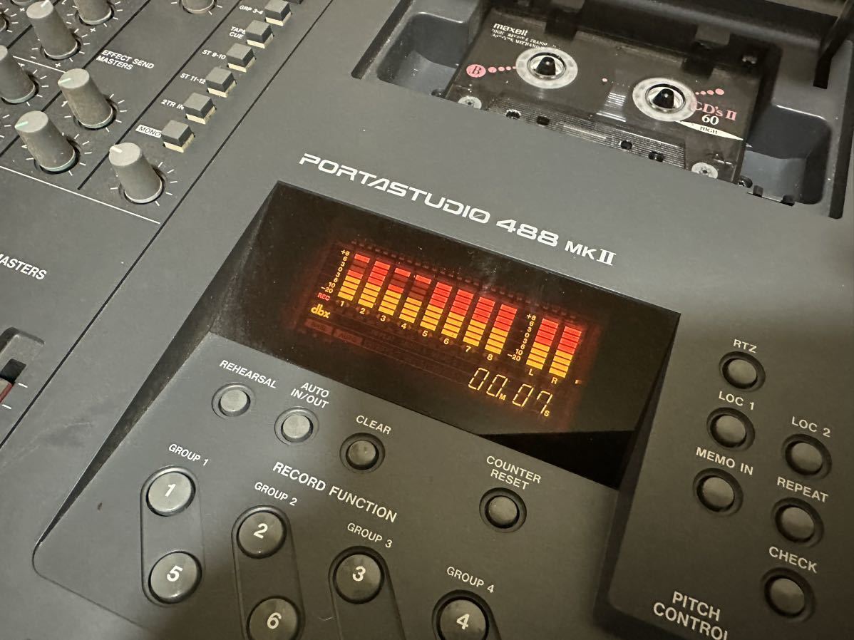 TASCAM 488 MKII 整備動作品 マルチトラックレコーダー 0 TASCAM 整備