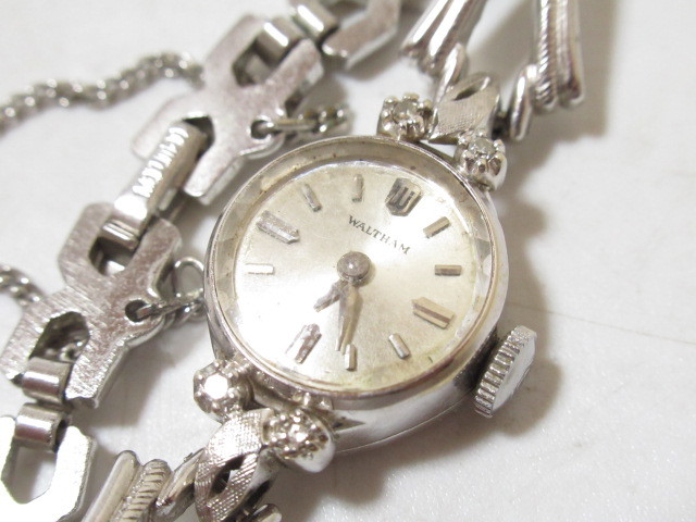 限定SALE，SALE jn2 BY3953 稼働品 WALTHAM ウォルサム 14K GOLD 手巻き 腕時計 レディース(ウォルサム)｜売買されたオークション情報、yahooの商品情報をアーカイブ公開 - オークファン ウォルサム