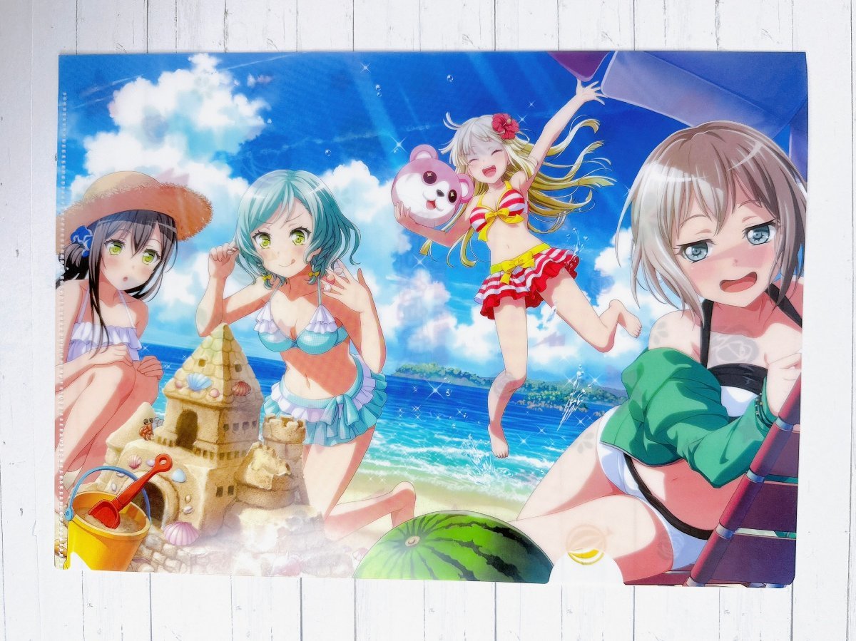 ☆BanG Dream! バンドリ! ガールズバンドパーティ! A4 クリアファイル 