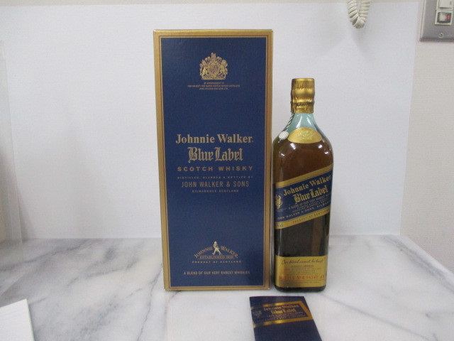H97◇古酒◇1000円～◇Johnnie Walker ジョニーウォーカー ブルー