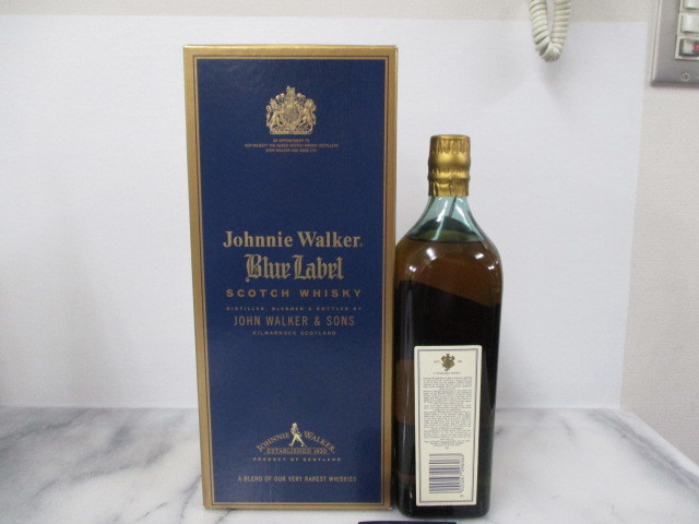 H97◇古酒◇1000円～◇Johnnie Walker ジョニーウォーカー ブルー