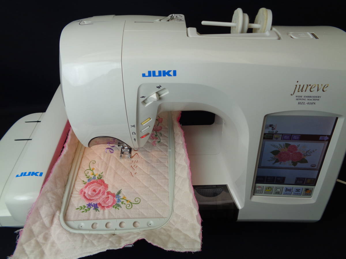 保証付 完全動作品 ジューキ JUKI ぬがさ ミシン HZL-010N 刺繍機EM- 