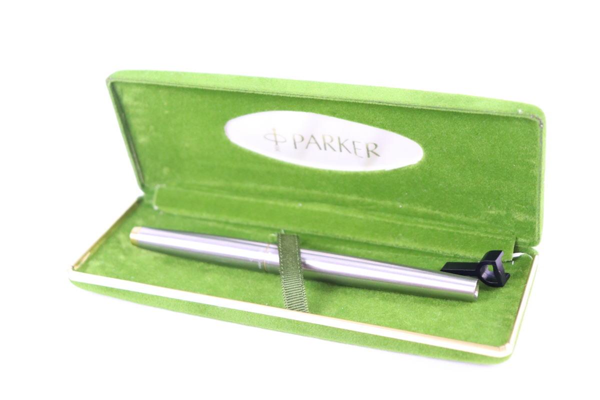 Parker 万年筆 ゴールド 専用ケース付き K14 PARKER 【刻印あり