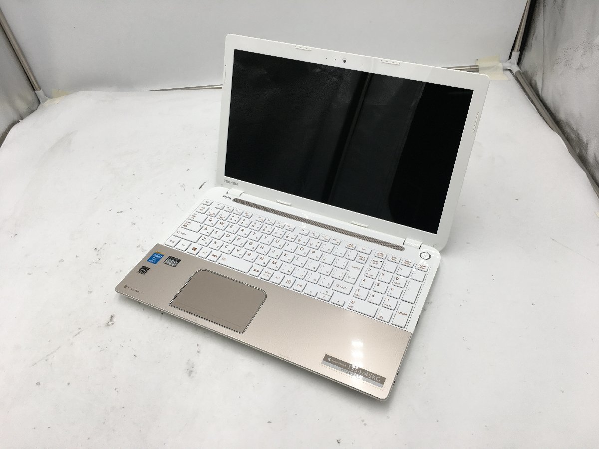 ♪▲【TOSHIBA 東芝】ノートPC/Core i3 4005U(第4世代)/HDD 750GB dynabook T554/45KG Blanccoにて消去済み 0629 N 22