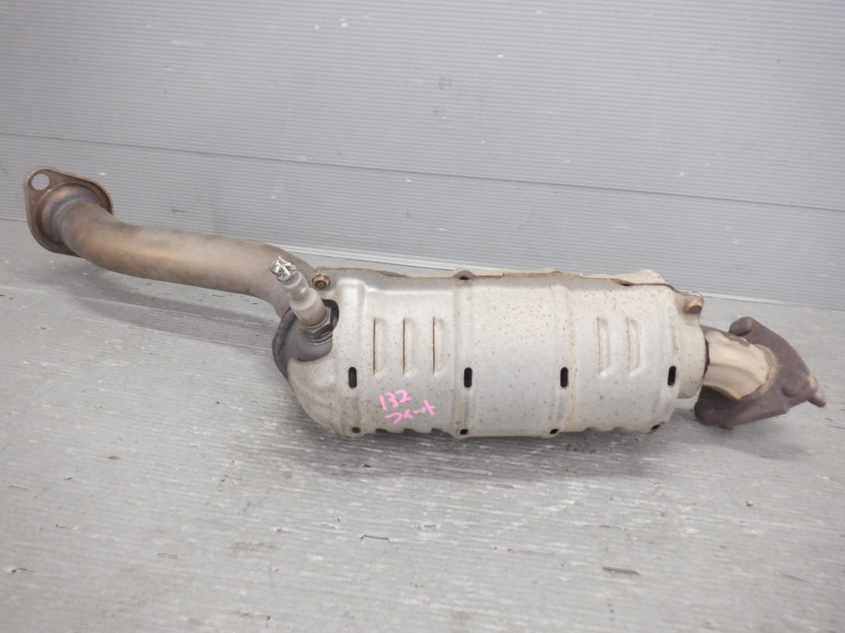 ホンダ DBA-GD1 フィット 1.3A L13A 触媒 センサー2個 角(斜め) /中(中央) 前中 棚落無 キャタライザー 資源用/16【5-19379】80132