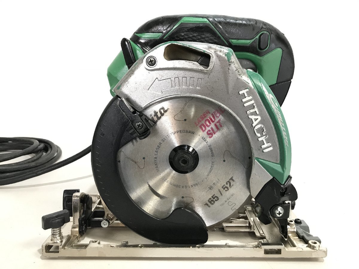 □1円スタート 動画有り HITACHI 日立工機 C6MEY 165mm 深切り電子丸