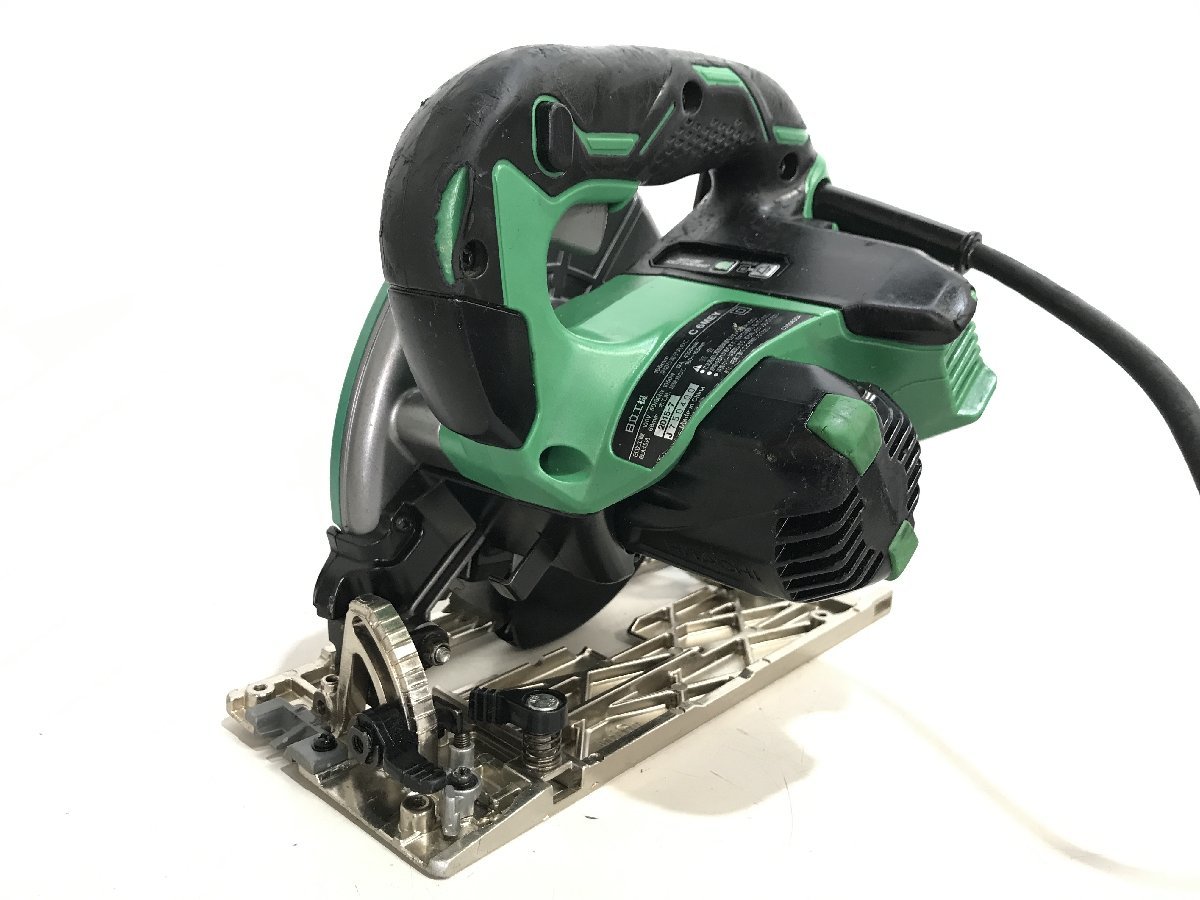 □1円スタート 動画有り HITACHI 日立工機 C6MEY 165mm 深切り電子丸