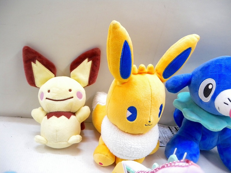C3093☆ポケモンセンター ぬいぐるみ ゼニガメ ミミッキュなど一式