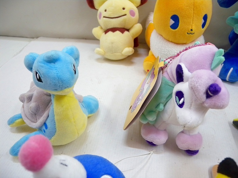 C3093☆ポケモンセンター ぬいぐるみ ゼニガメ ミミッキュなど一式