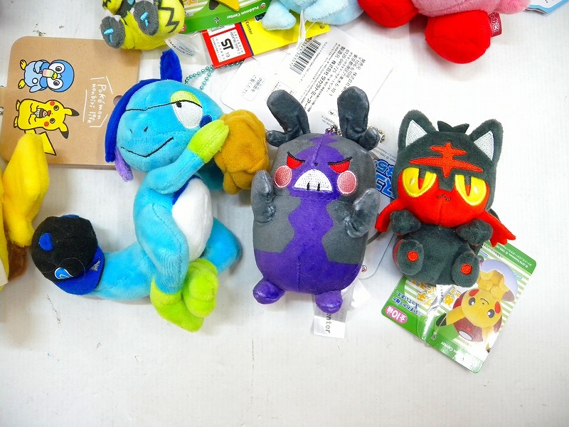 C3093☆ポケモンセンター ぬいぐるみ ゼニガメ ミミッキュなど一式