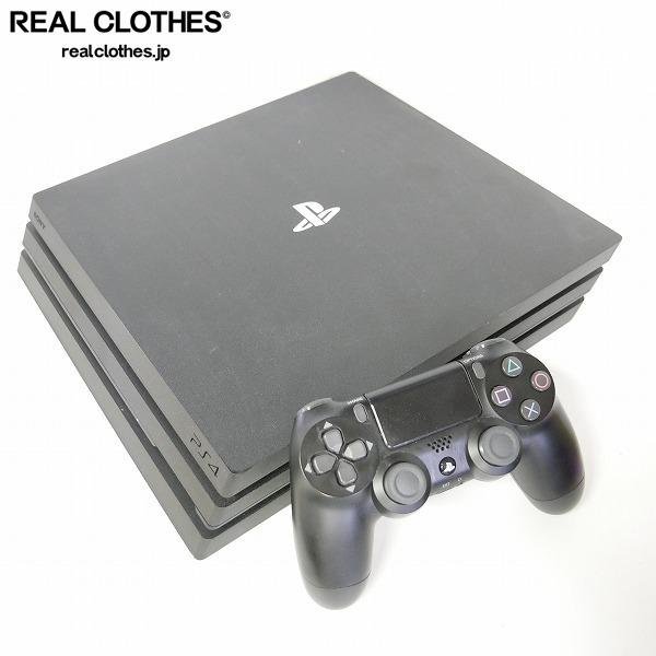 SONY/ソニー PlayStation4 PRO/プレイステーション4/PS4 本体 CUH-7100B ジェット・ブラック【簡易動作確認済】 /080