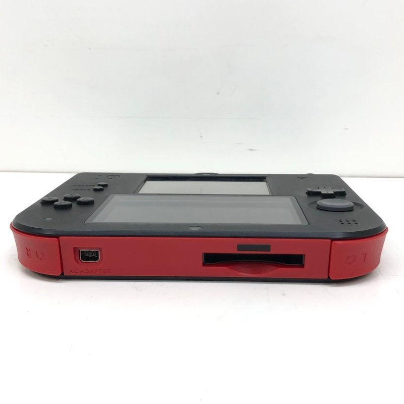 230615PT380038 Nintendo 任天堂 2DS 北米版 赤＆黒 ニンテンドー 本体 Nintendo 0 Edition