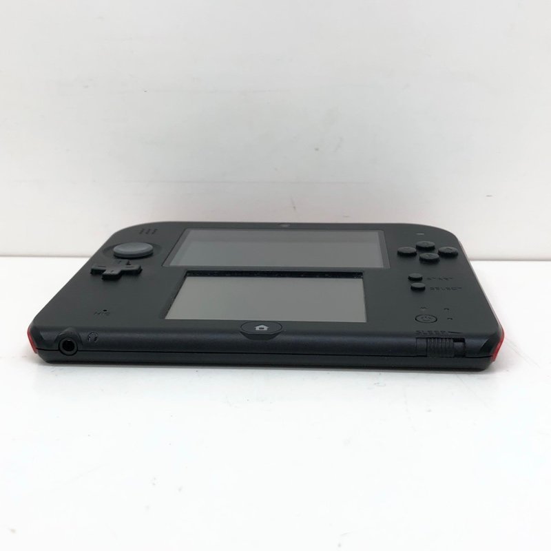 230615PT380038 Nintendo 任天堂 2DS 北米版 赤＆黒 ニンテンドー 本体 Nintendo 0 Edition